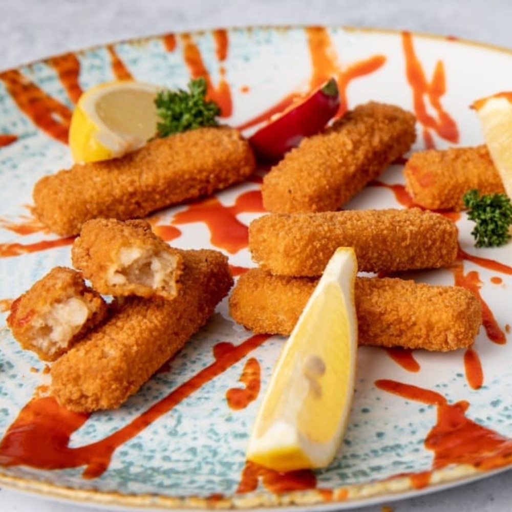 Quorn Vegan Fishless Fingers 1kg (45 pcs) – For Catering | Dunsters Farm